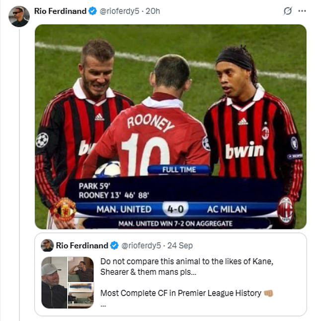 自己的论点, 鲁尼是英超